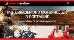 Desktop Screenshot of motorrad-schlueter.de